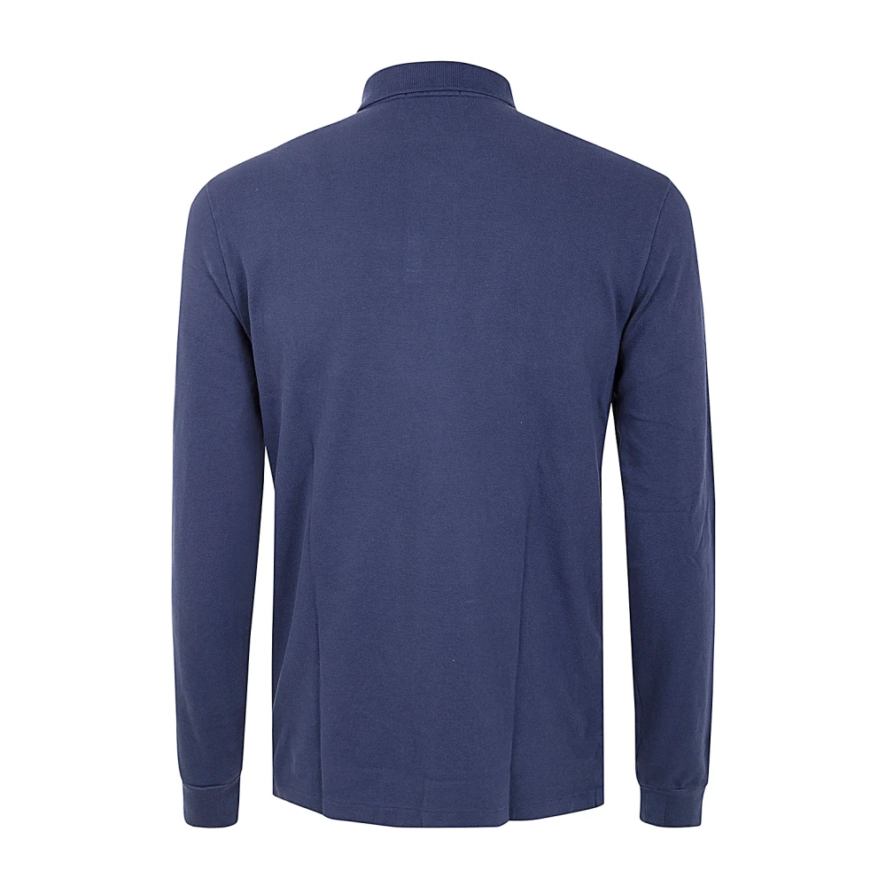 Polo Ralph Lauren Navy Gebreide Trui met Lange Mouwen Blue Heren