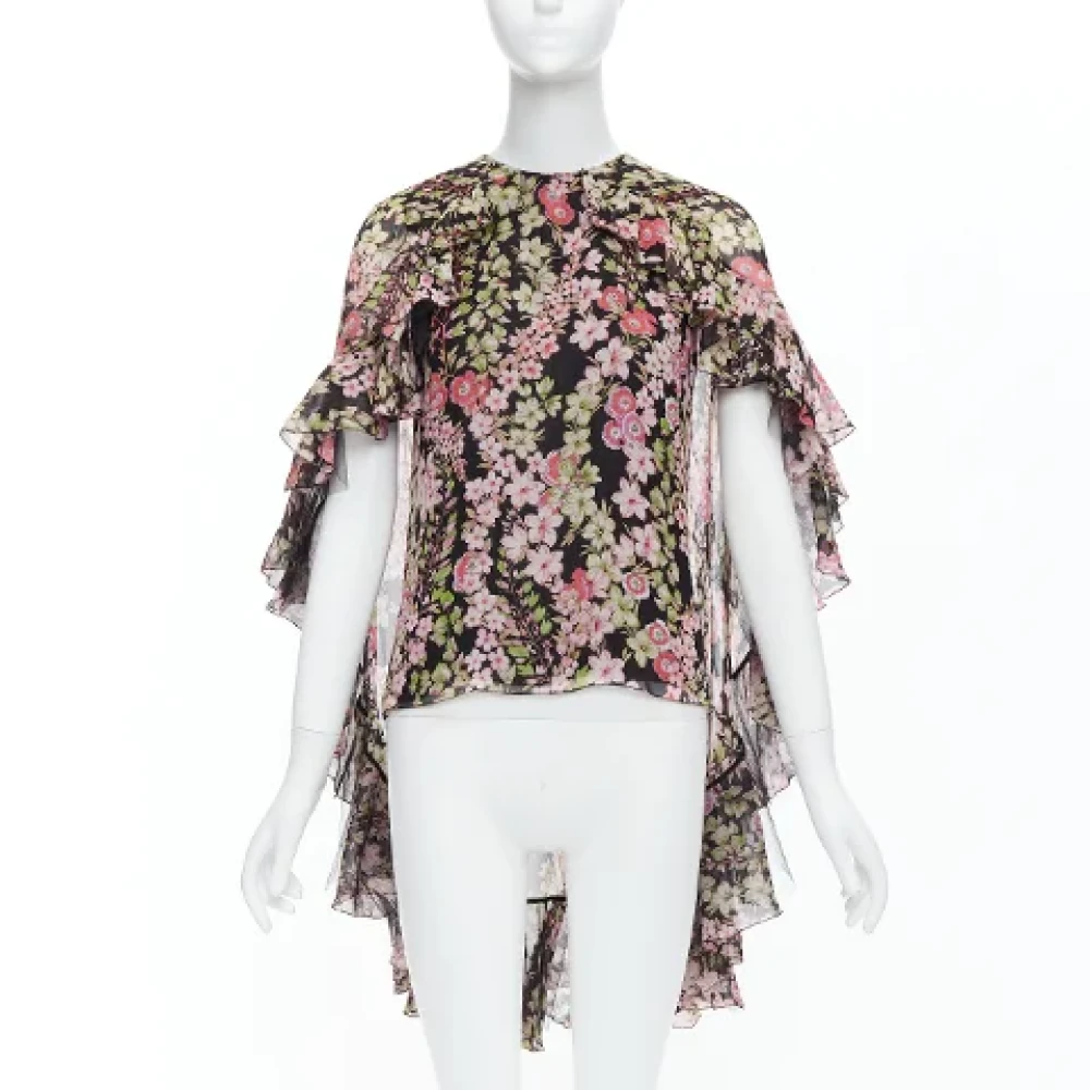 Giambattista Valli Pre-owned Silk tops Multicolor Dames