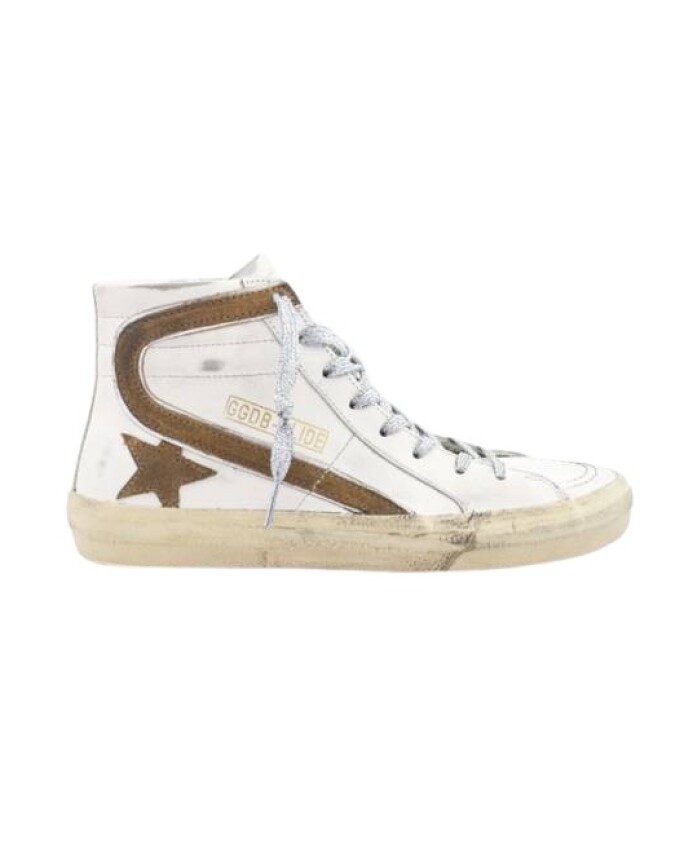 baskets-en-daim-marron-etoile