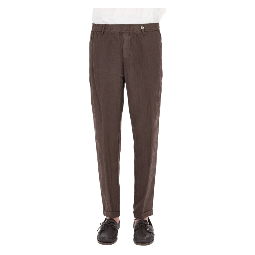 Myths Men's Brown Chinos, L, Pantalone Ares