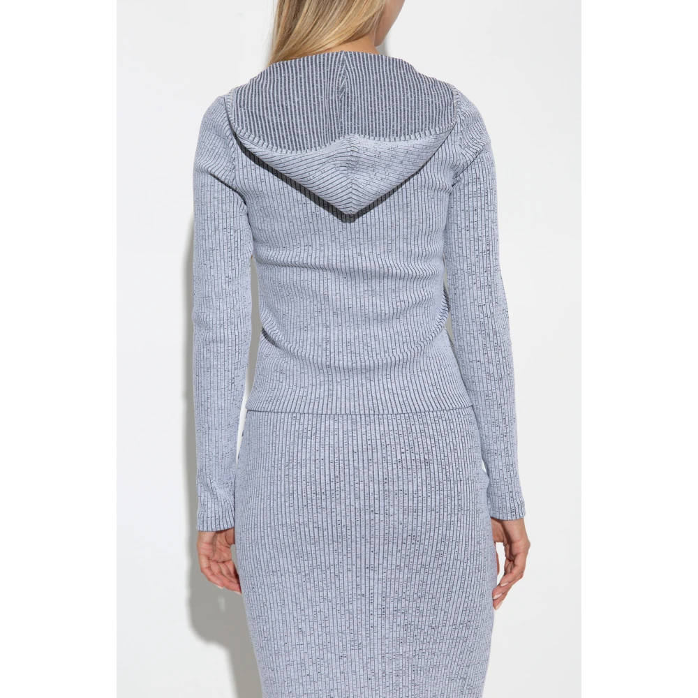Kenzo Geribbelde Vest Gray Dames