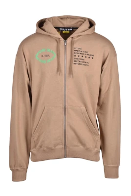 Felpa con Cappuccio e Zip