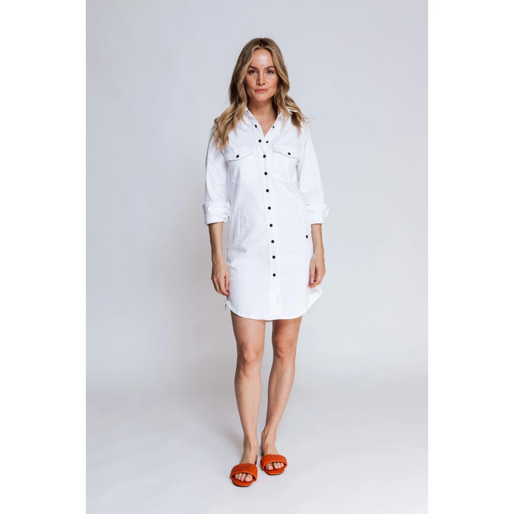 Zhrill Jeans Dress Tyrana White Dames