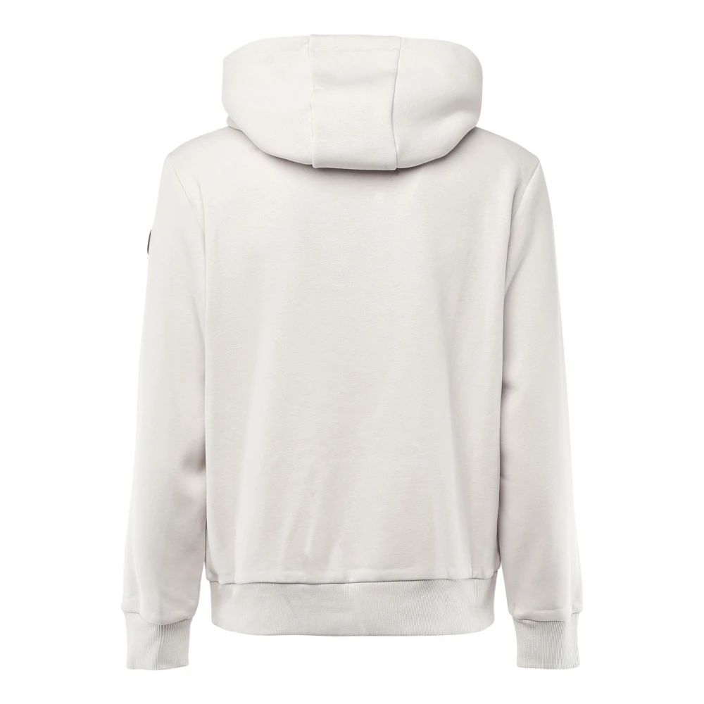Colmar Witte Sweater met Muts en Koord White Heren