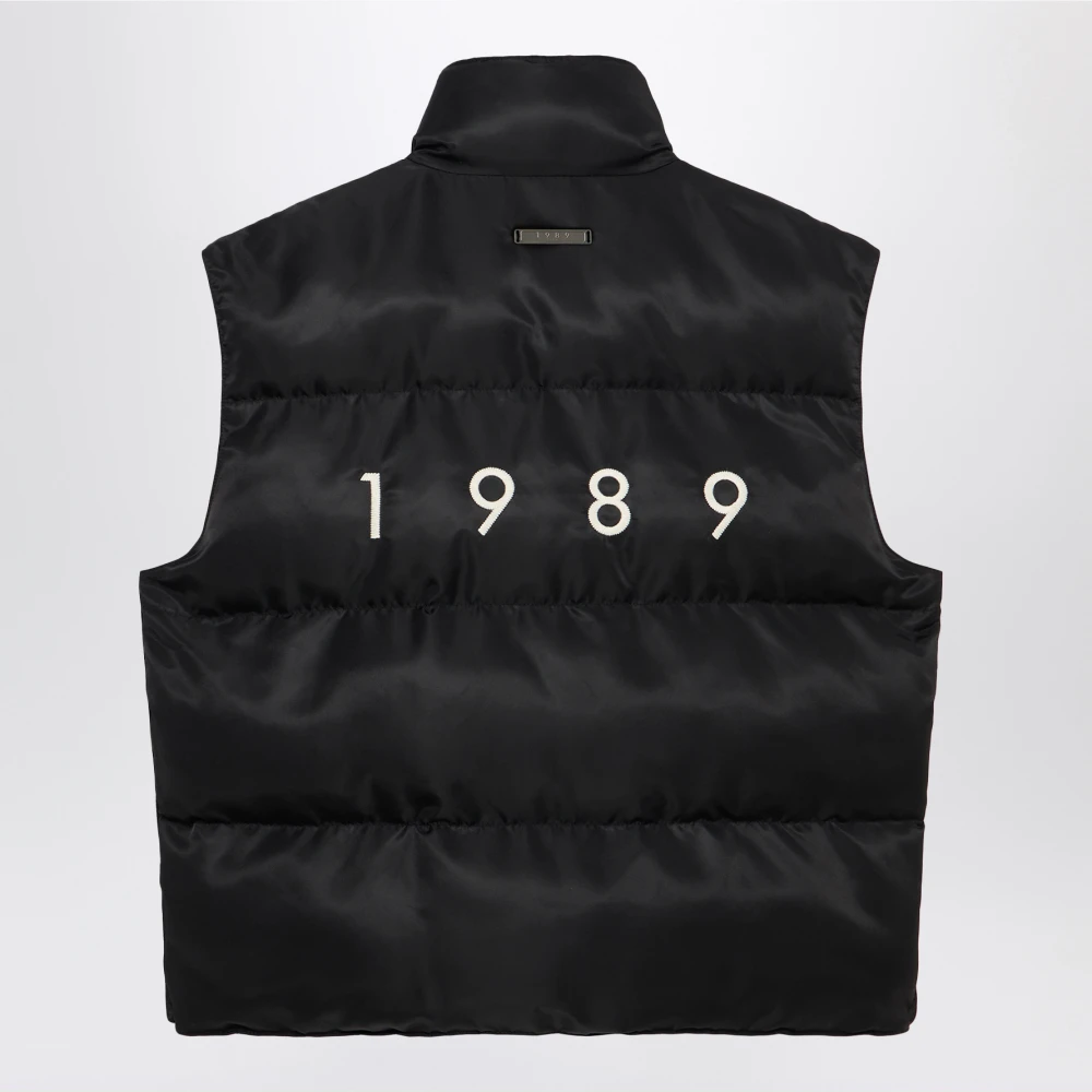 1989 Studio Stijlvolle Puffer Vest Jas Black Heren