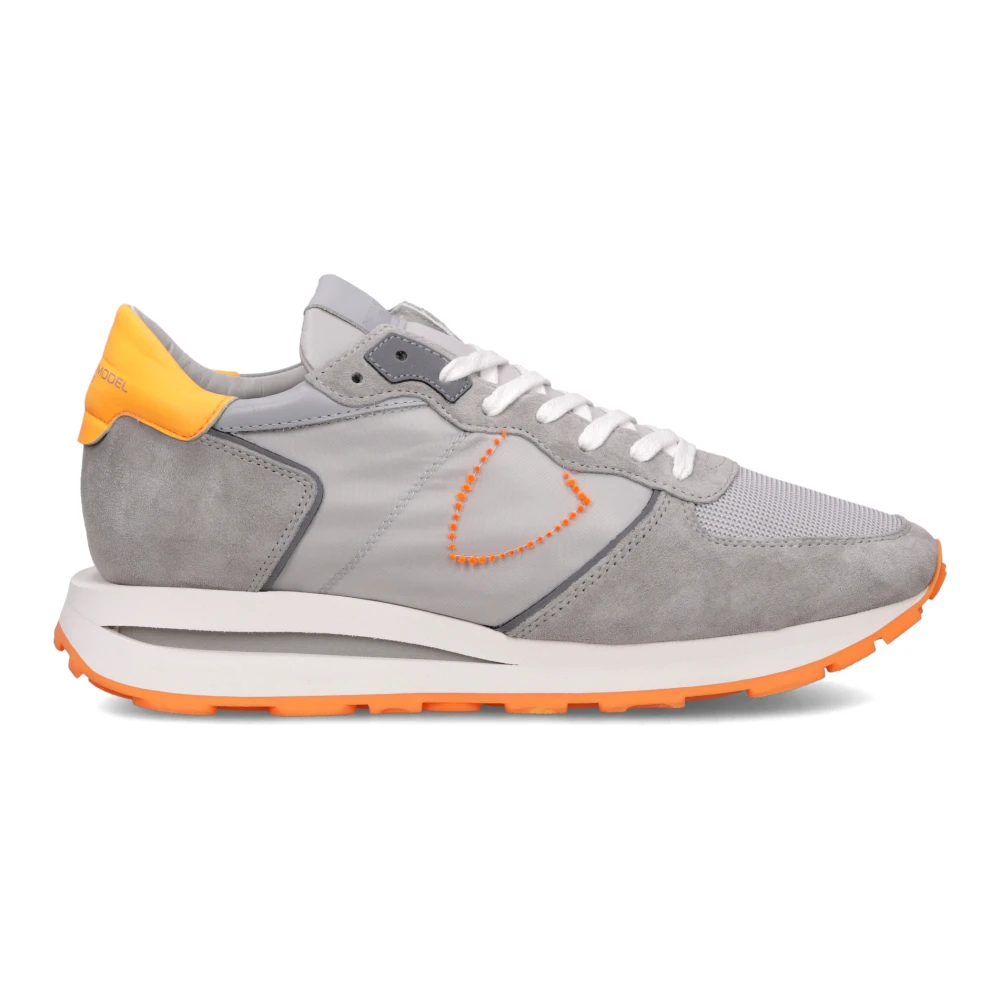 Philippe Model Men's Gray Sneakers, 13 Uk, Trpx Haute Running