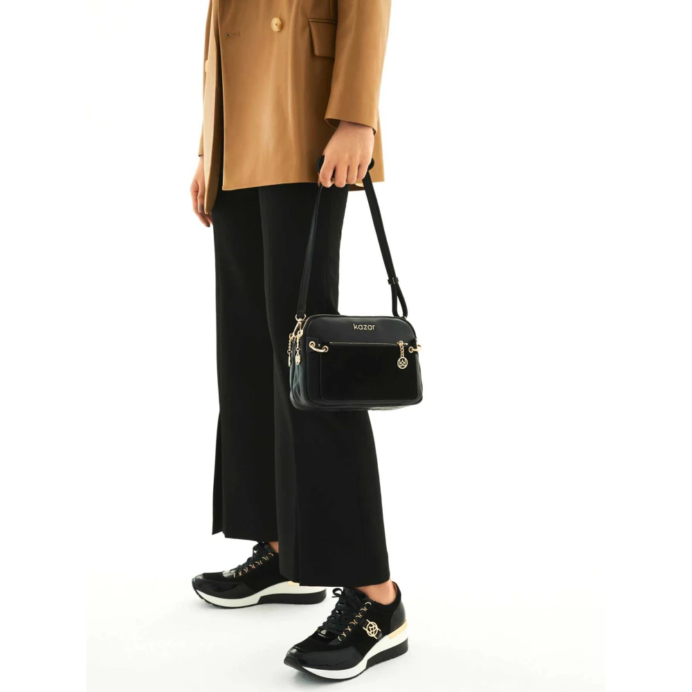 Kazar Dames zwarte tas Black Dames
