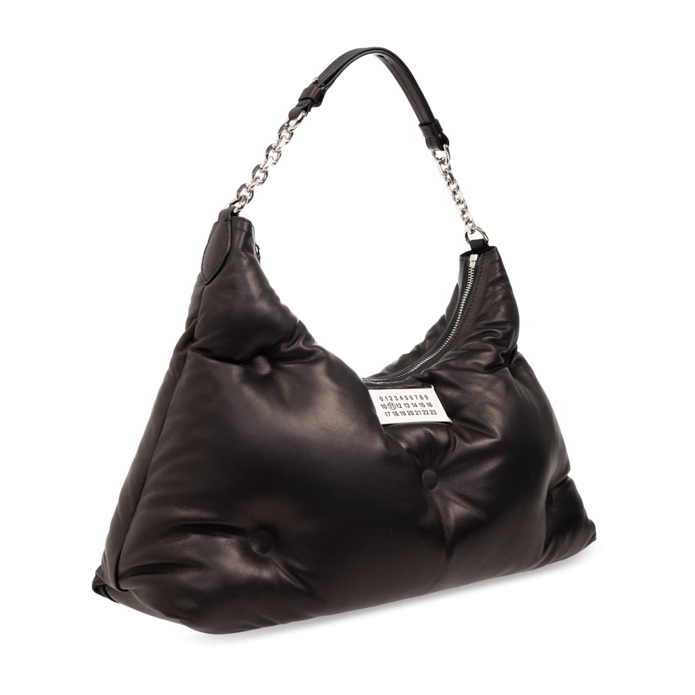 Maison Margiela Glam Slam Medium schoudertas Black Unisex