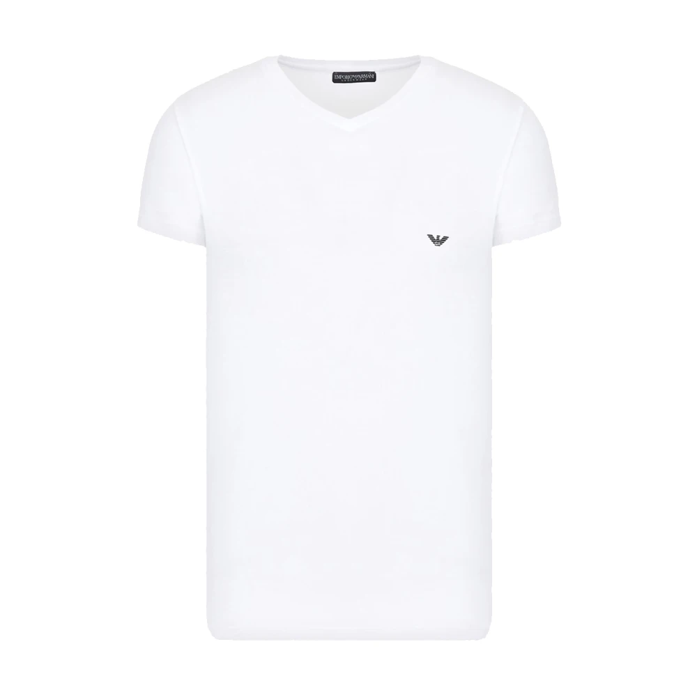 Emporio Armani Hombre Blanco Camisetas, Talla: S