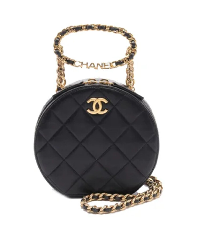 pre-owned-cuir-sacs-chanel
