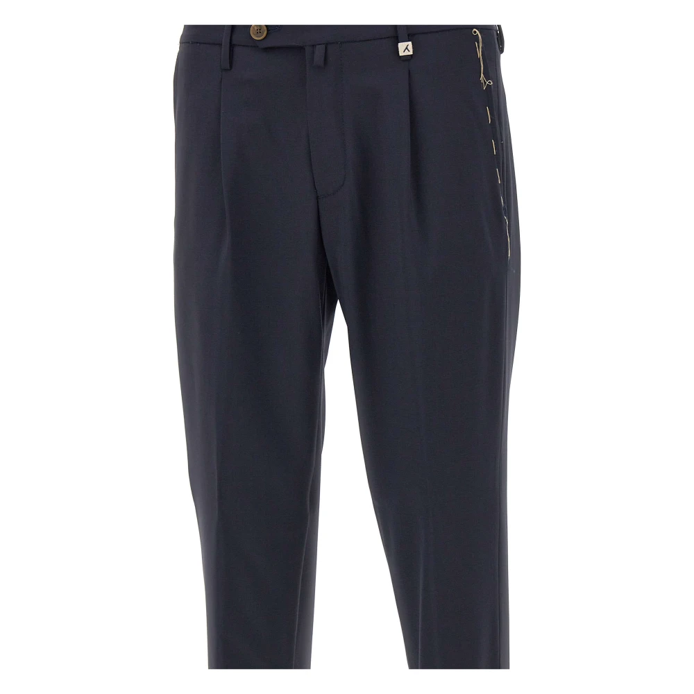 Myths Elegante Broek Blue Heren