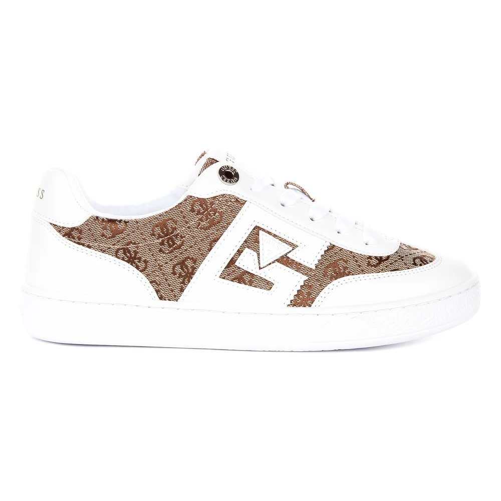 Guess Women's Multicolor Sneakers, 7 Uk, Nochee 4G Logo Sneaker