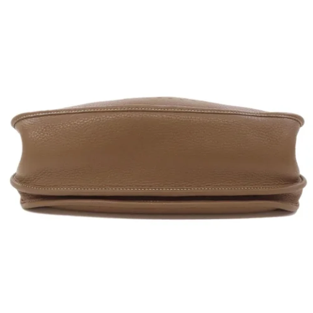 Hermès Vintage Pre-owned Fabric shoulder-bags Beige Dames