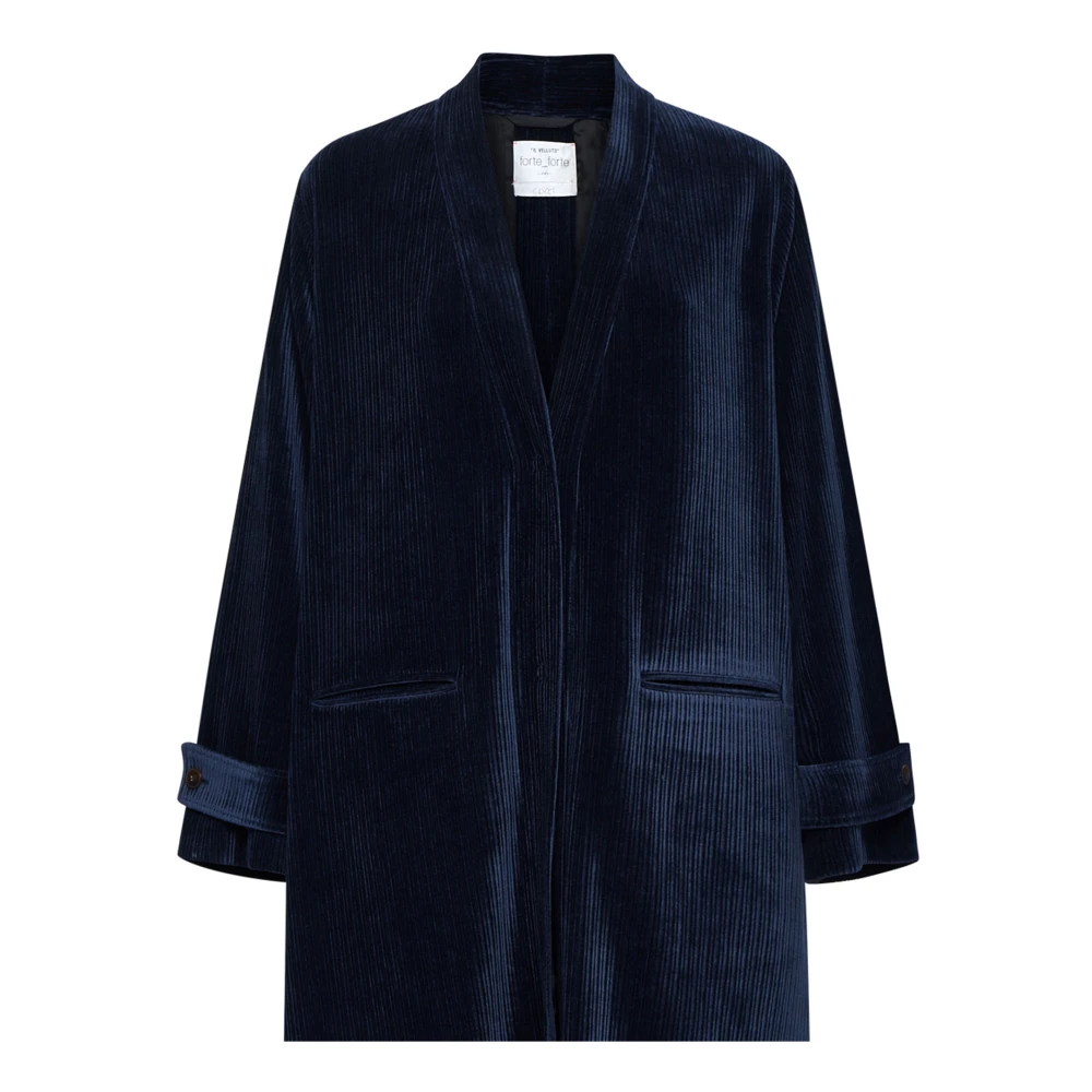Forte Stijlvolle Winterjassen Black Dames
