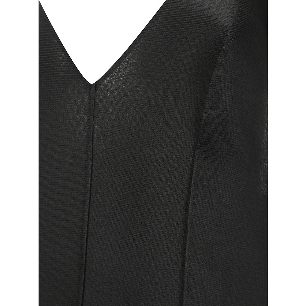 Khaite Elegante Tully Jurk voor Vrouwen Black Dames