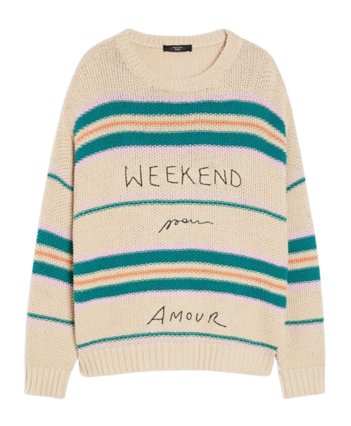 pull-beige-a-rayures-oversize