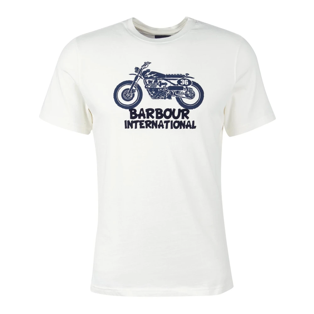 Barbour - Tops > T-Shirts - White - Barbour - Modalova