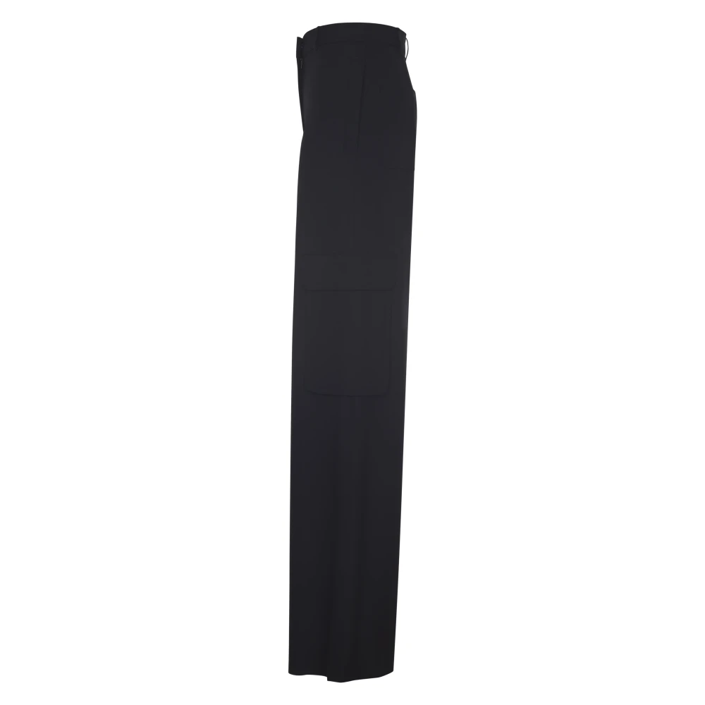Max Mara Zwarte Lange Broek Black Dames