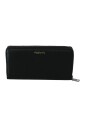 stunning-black-blue-leather-zipper-wallet
