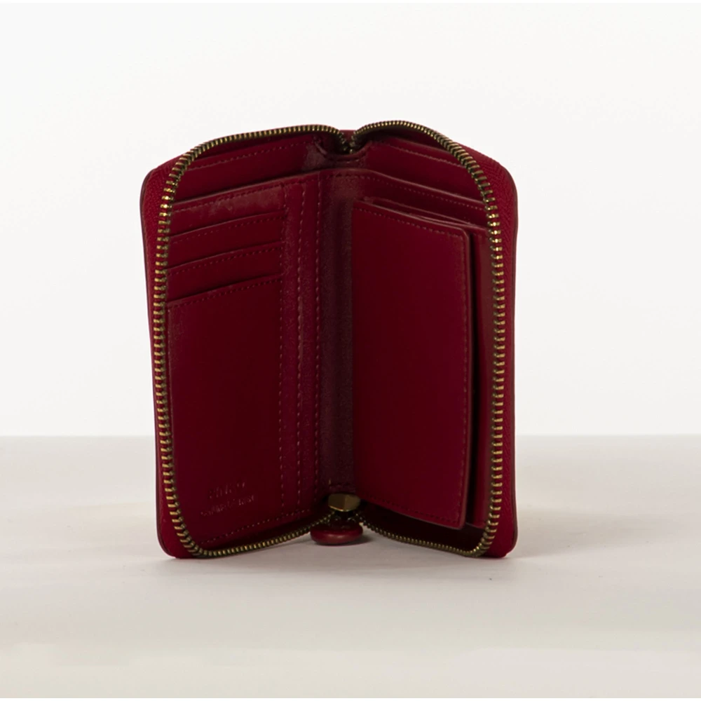 pinko Rode Unisex Portemonnee Winterstijl Red Dames
