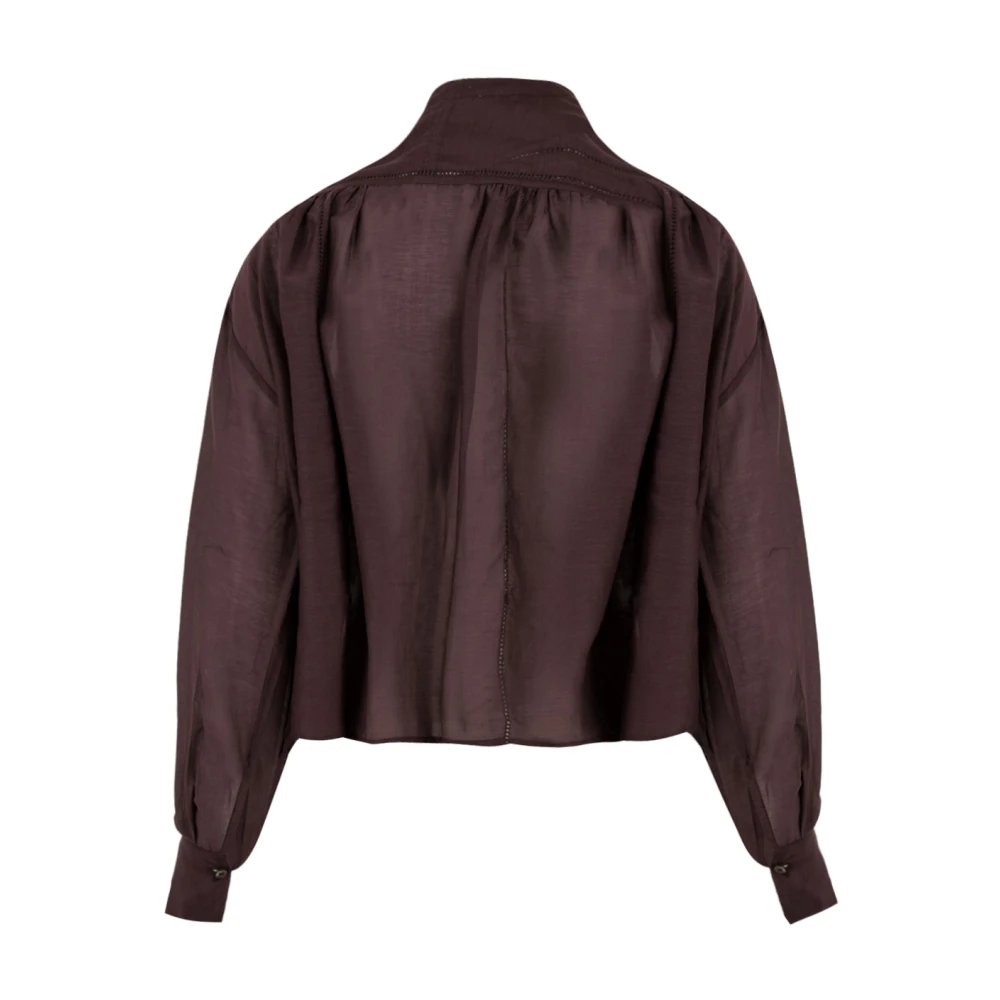 Attic and Barn Gipsofila Shirts voor Vrouwen Brown Dames
