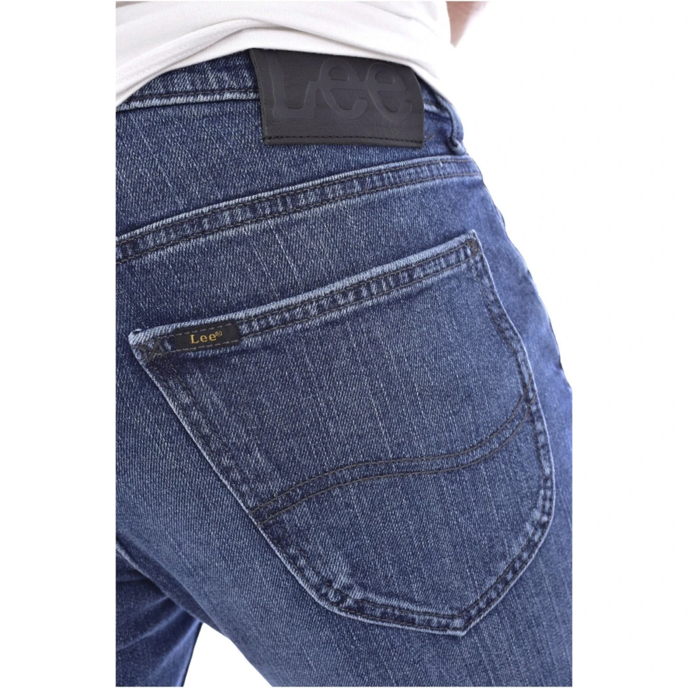 Lee Blauwe Regular Denim Jeans Blue Heren