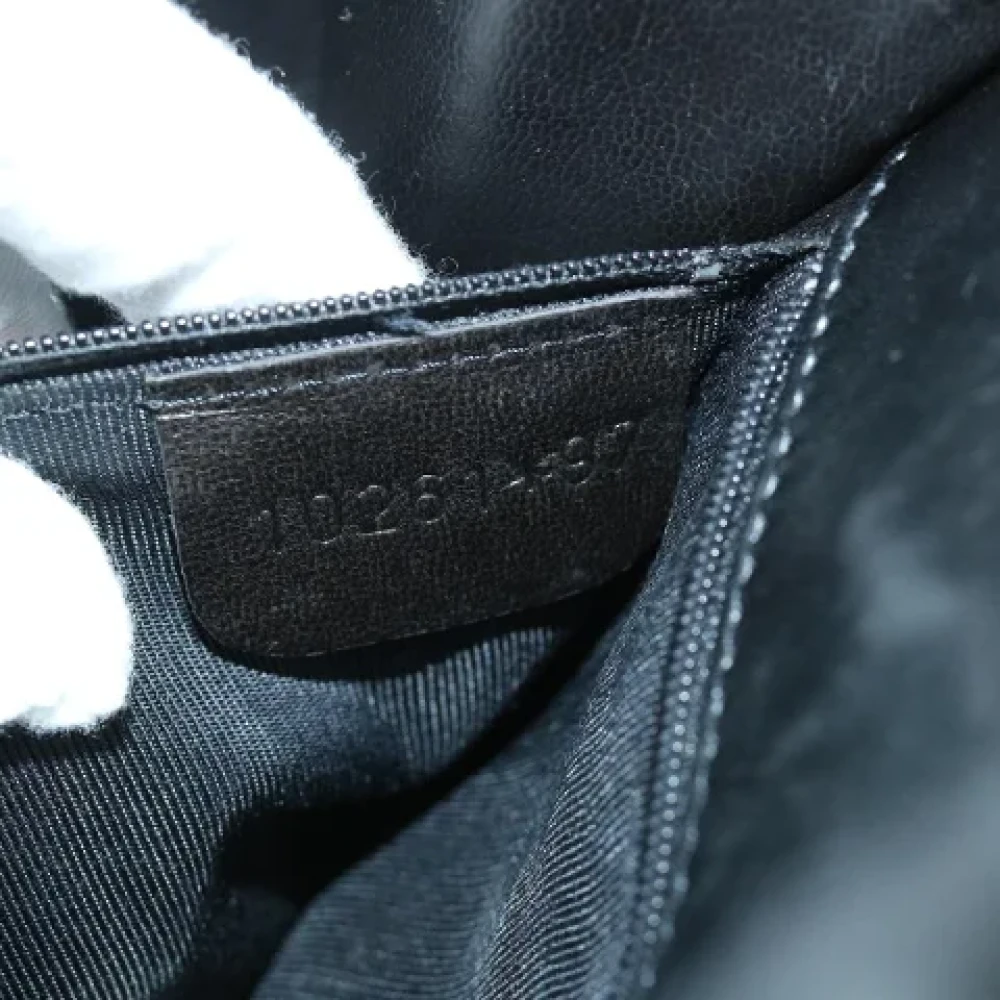 Bally Pre-owned Leather shoulder-bags Black Dames