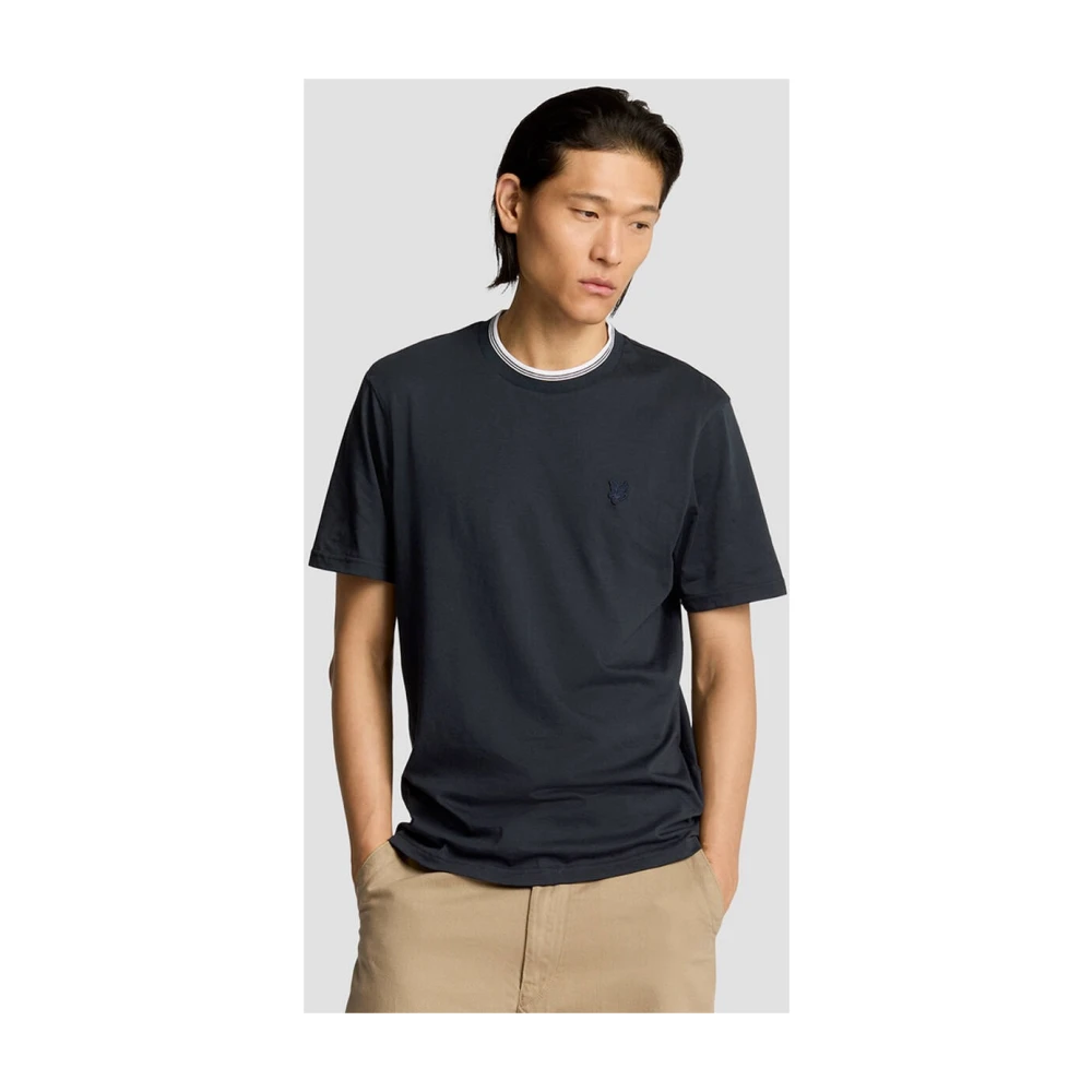 Lyle & Scott Korte mouw T-shirt Ts2227Ton Blue Heren