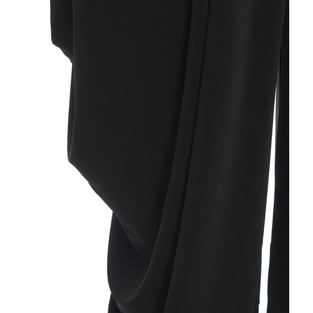 Norma Kamali Zwarte Overall Dameskleding Aw24 Black Dames