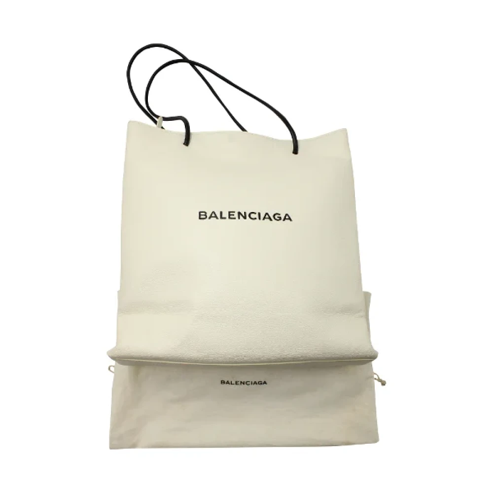 Balenciaga Vintage Pre-owned Leather totes Beige Dames