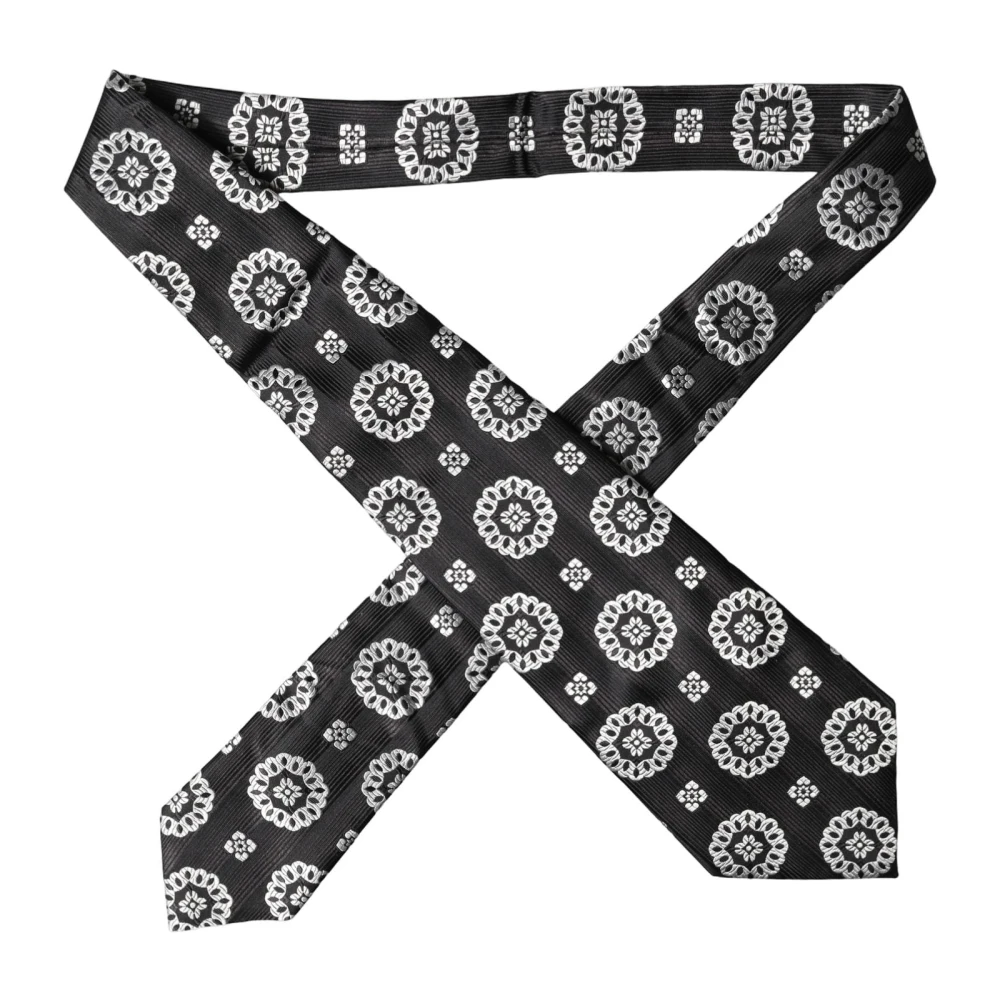 Dolce & Gabbana Women's Black Necktie - Ties - One Size - Accessories