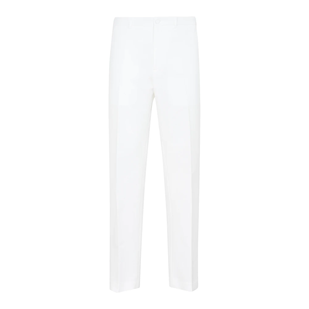 Dior Witte Slim Fit Enkelpants White Heren