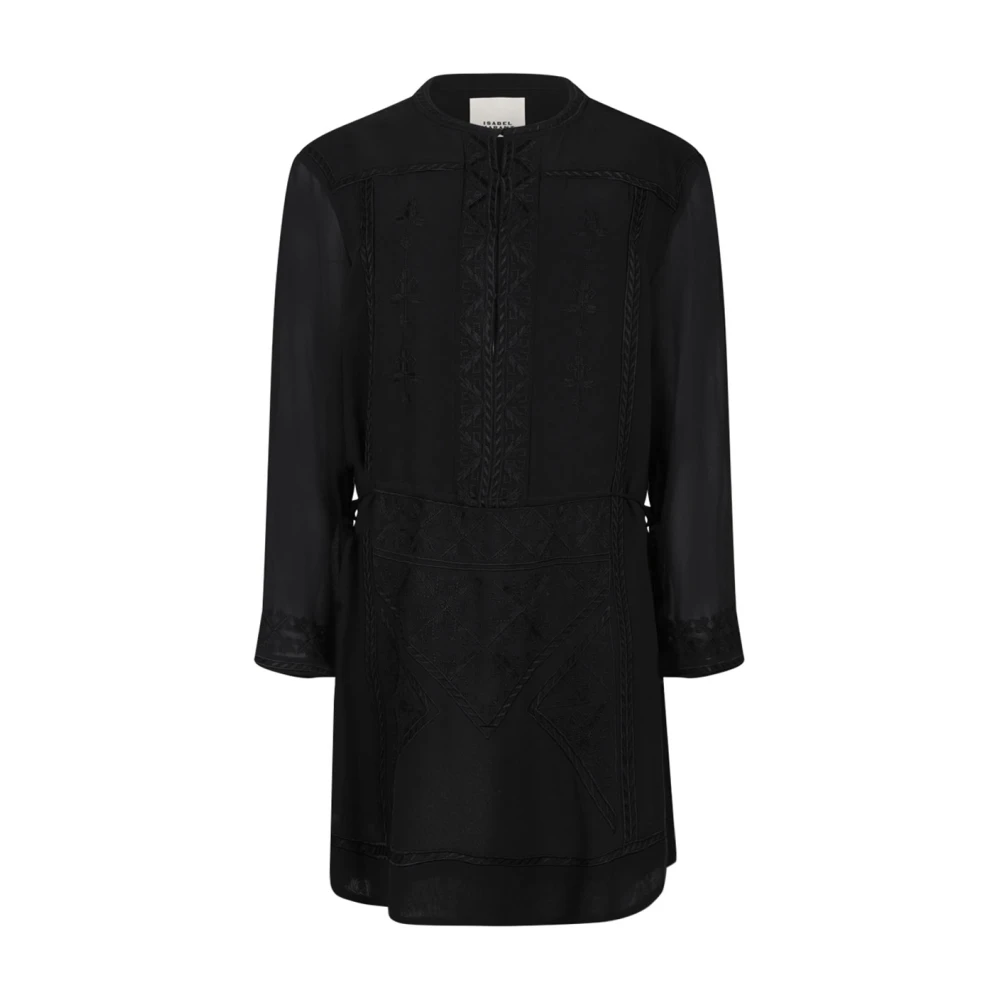 Isabel Marant Women's Black Short Dresses, S, Dresses For