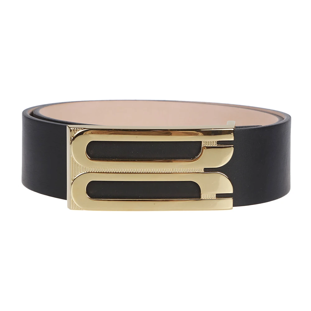 Victoria Beckham Stijlvol Frame Riem Black Dames