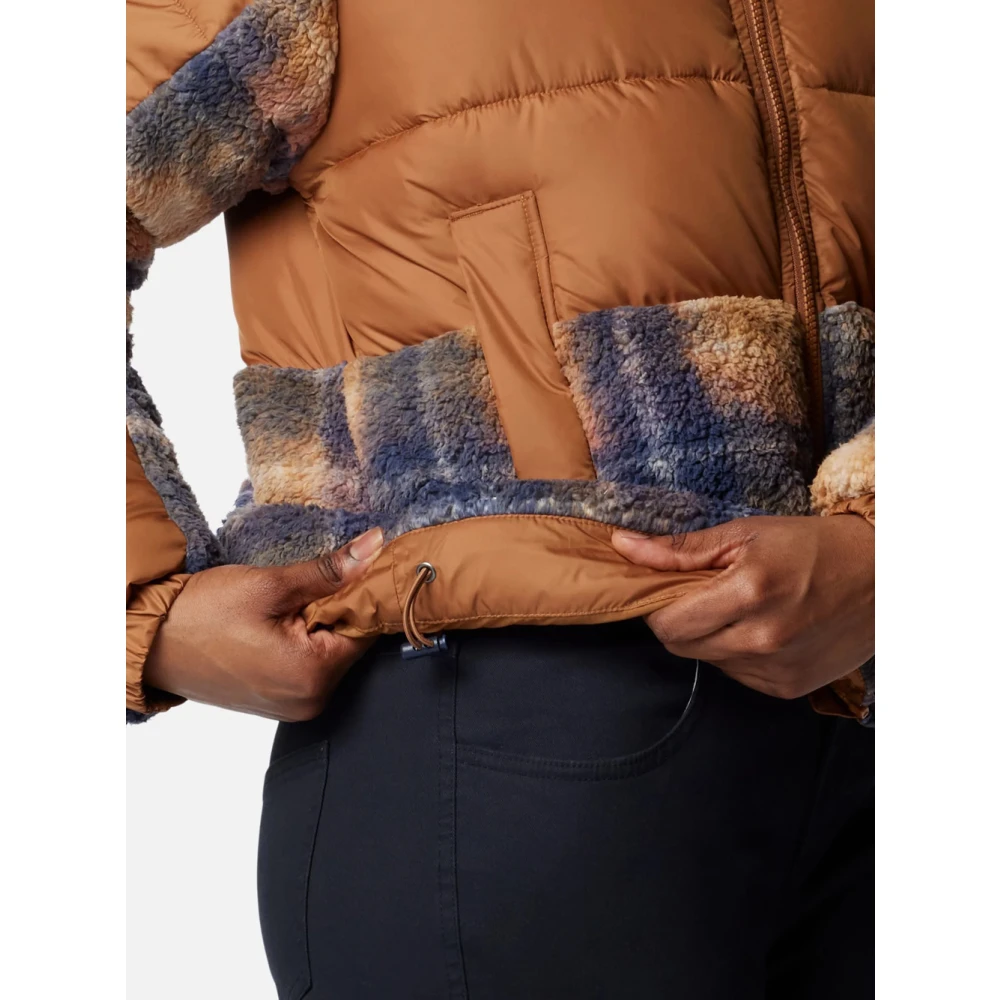 Columbia Sherpa Hybrid Winterjas Brown Dames