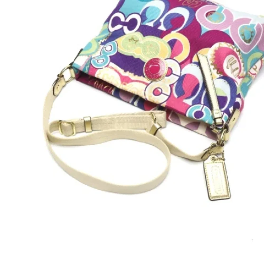 Coach Pre-owned Fabric shoulder-bags Multicolor Dames
