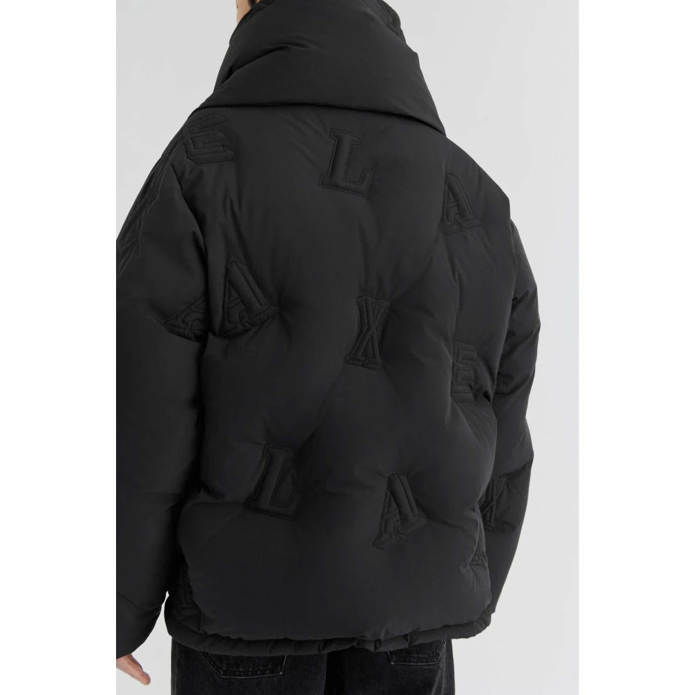 Axel Arigato Monogram Gewatteerde Puffer Jacket Gray Heren