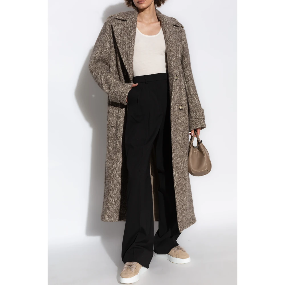 SPORTMAX Wollen broek Black Dames
