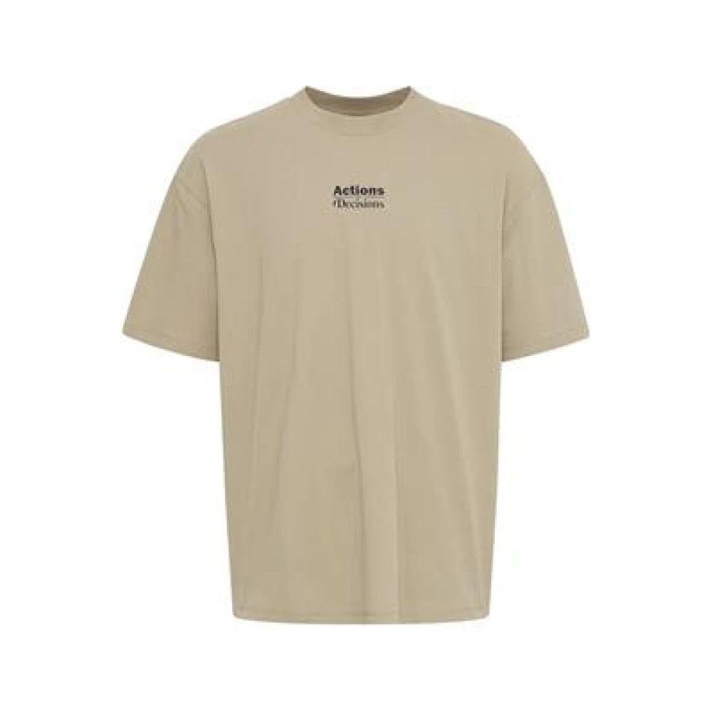 Blend - Tops > T-Shirts - Beige - Blend - Modalova