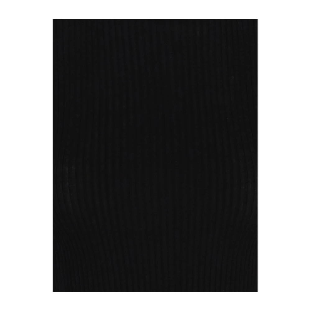 Wild Cashmere Zijde Kasjmier Hoge Hals Pullover Black Dames