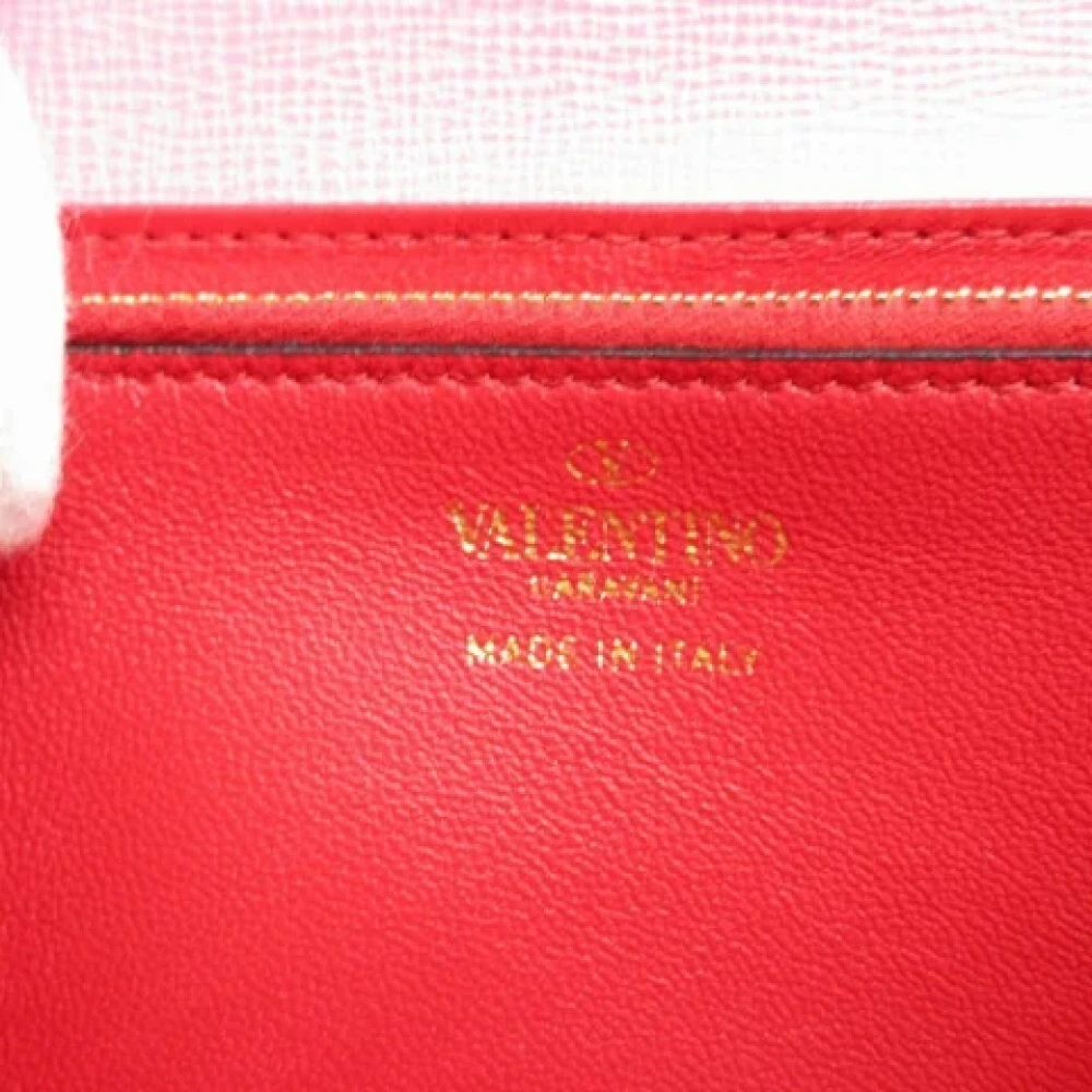 Valentino Vintage Pre-owned Leather wallets Pink Dames