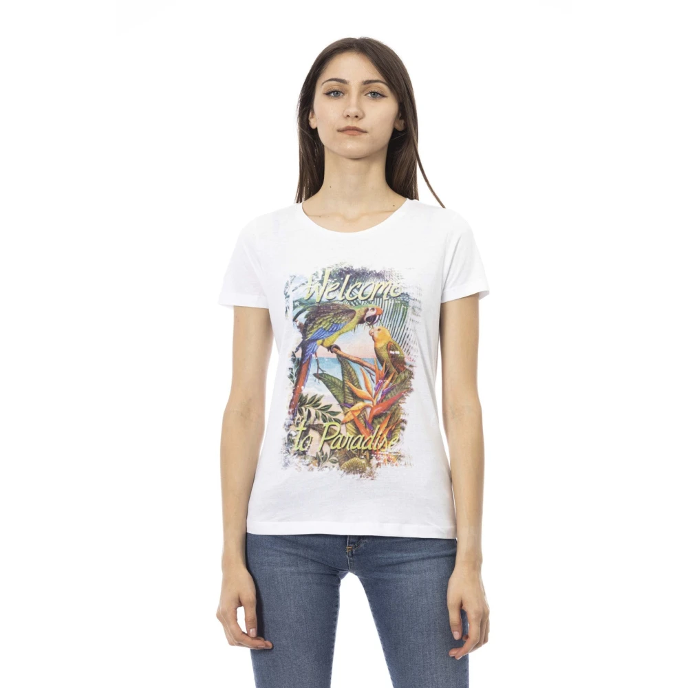 Trussardi Damen Weiß Oberteile, Xlgröße: