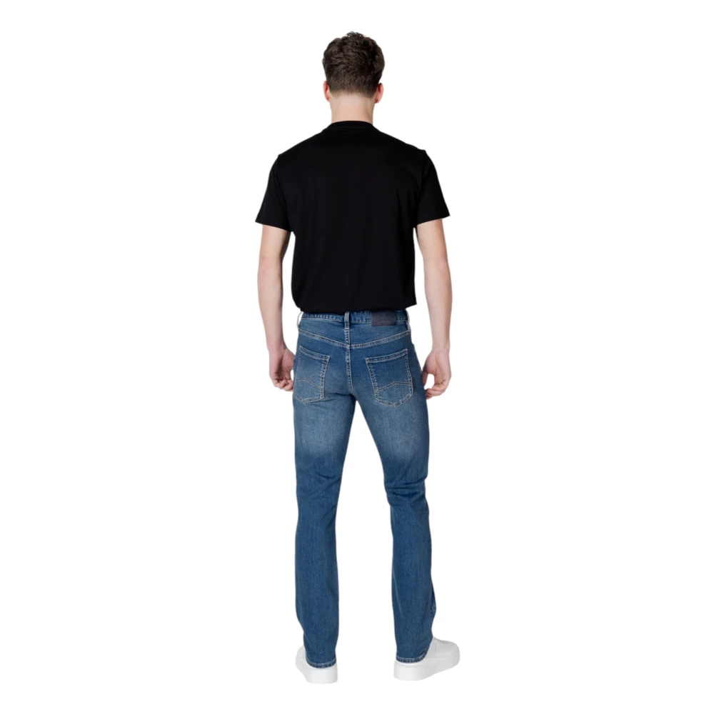 Armani Exchange Skinny Jeans Collectie met Katoenmix Blue Heren
