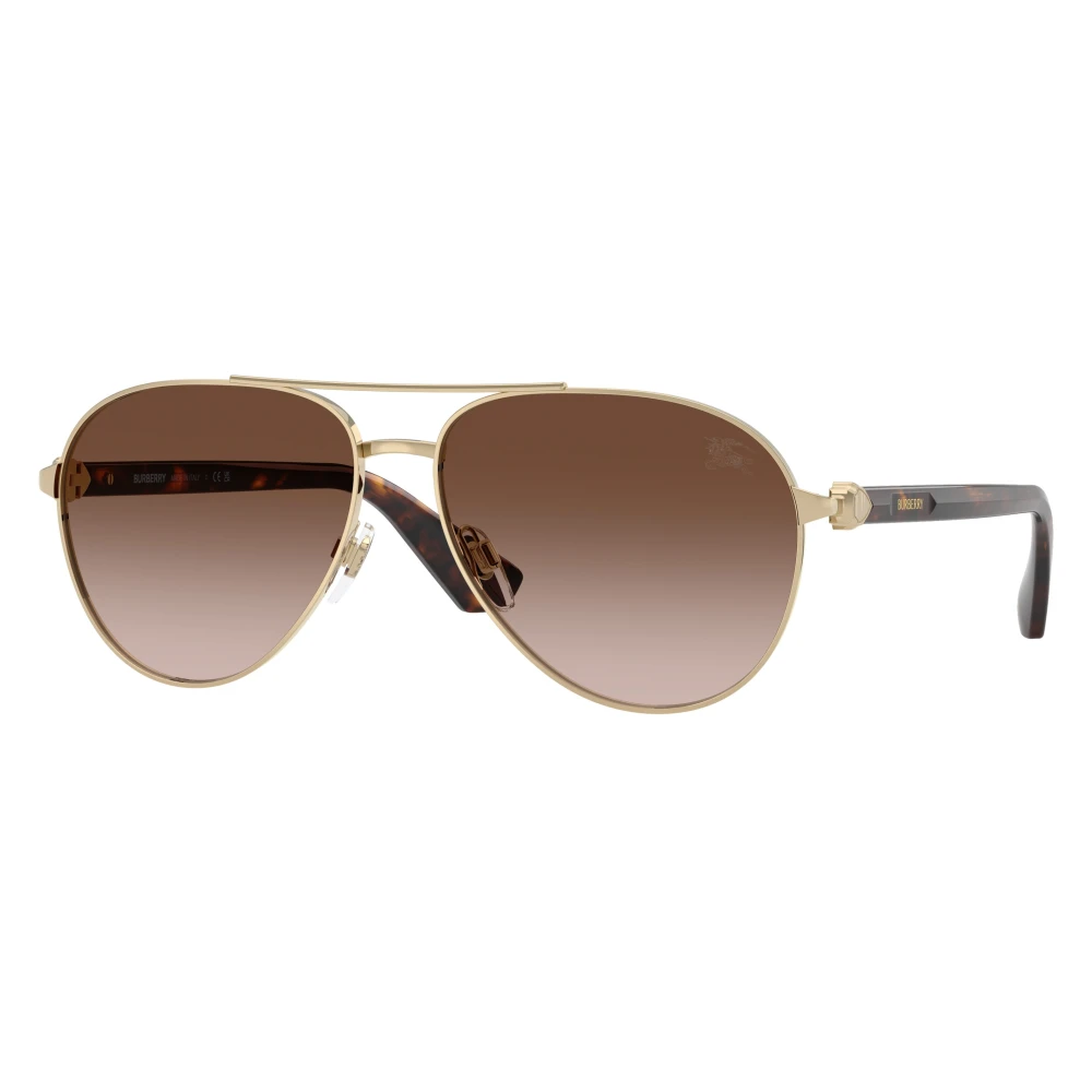 Burberry Yellow Sunglasses, Male, 59 Mm, Pilot Sunglasses