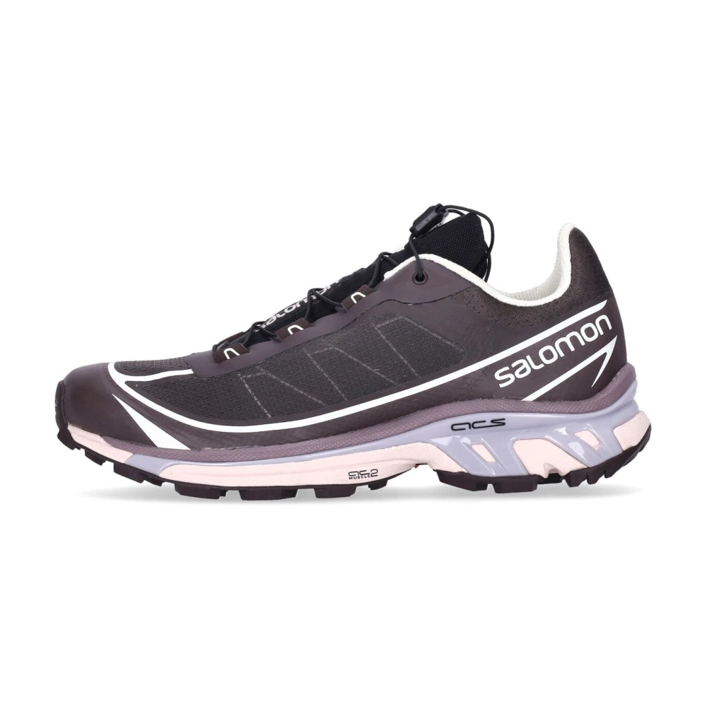 Salomon Xt-6 Låg Sneaker Skiffer/Choklad Plommon Black, Herr