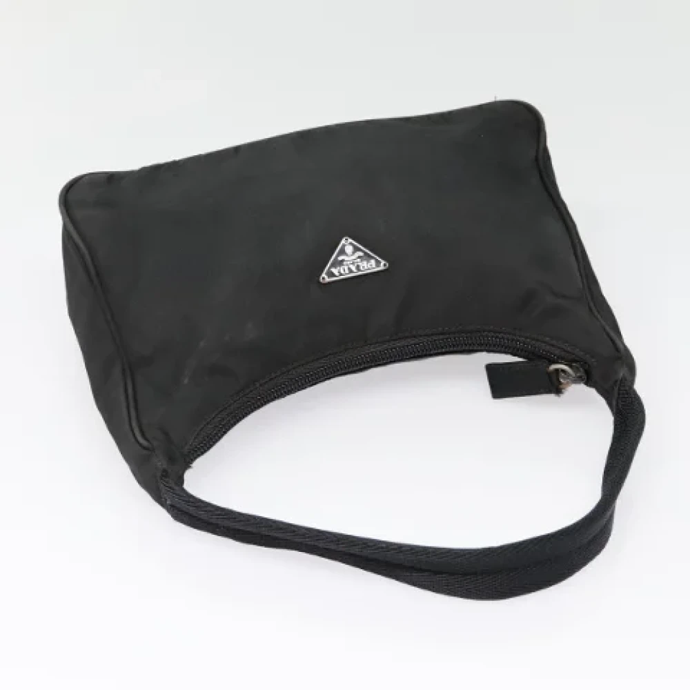 Prada Vintage Pre-owned Nylon prada-bags Black Dames