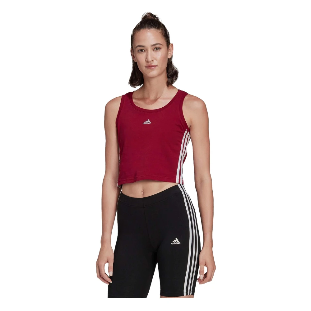 Adidas Essentials Sports Tank Top Red Dames