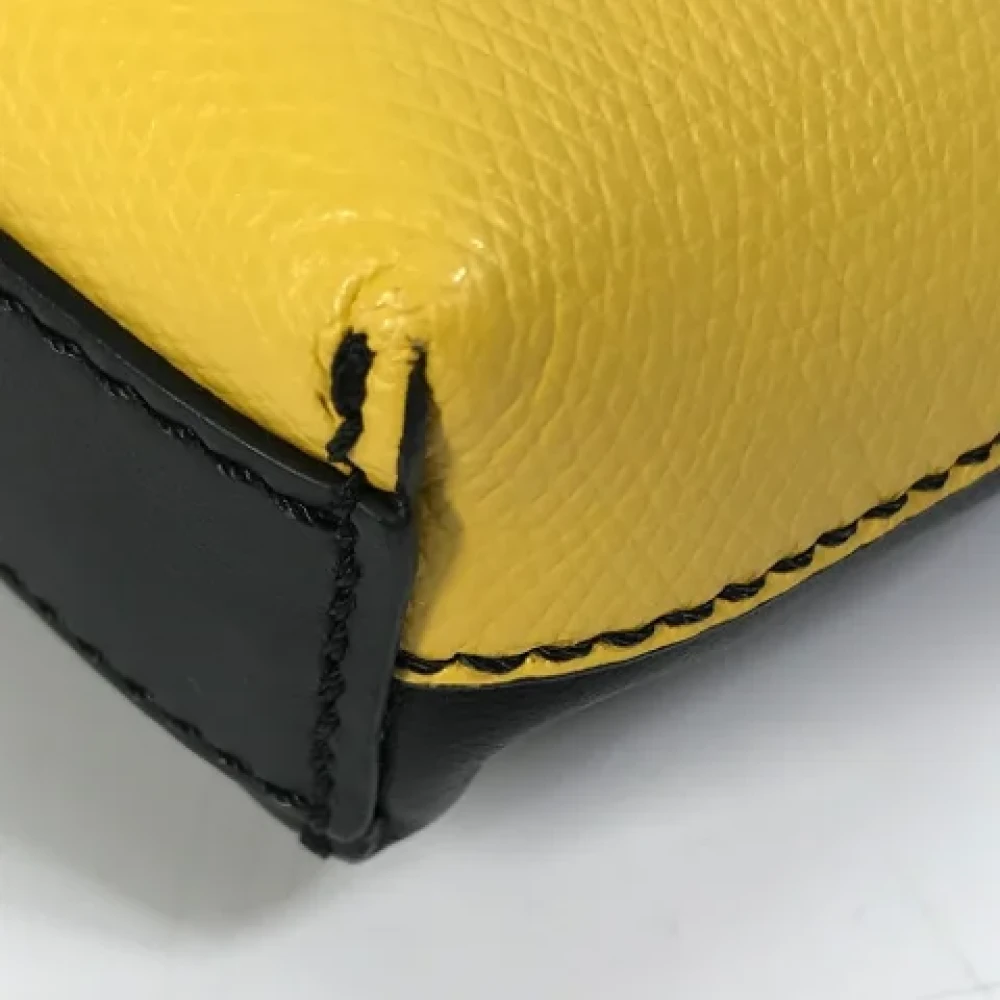 Fendi Vintage Pre-owned Leather fendi-bags Black Dames