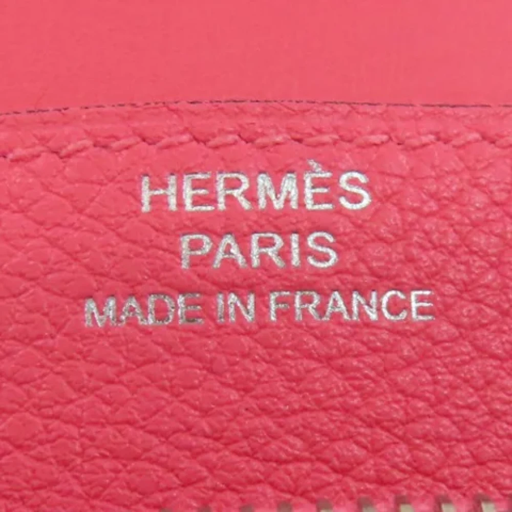 Hermès Vintage Pre-owned Fabric wallets Pink Dames