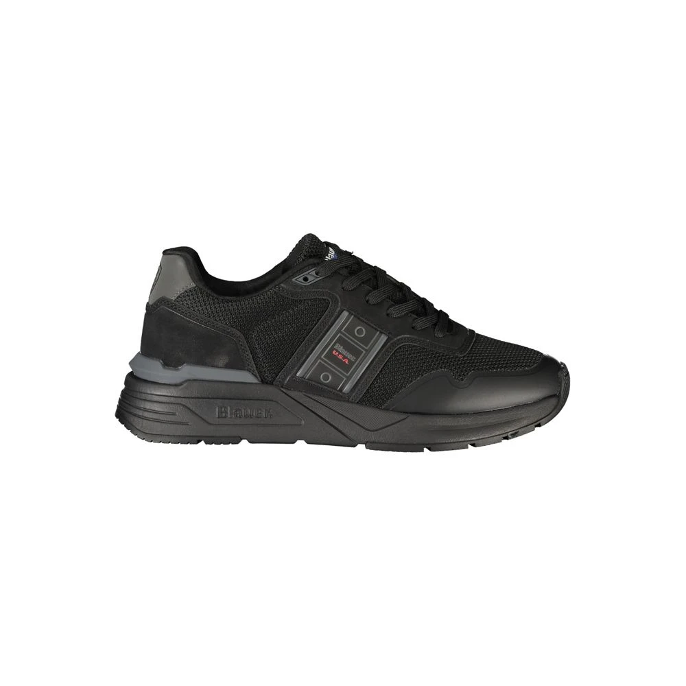 Blauer Men's Black Sneakers, 6 Uk, Polyester Sneaker
